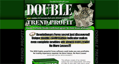 Desktop Screenshot of doubletrendprofit.com